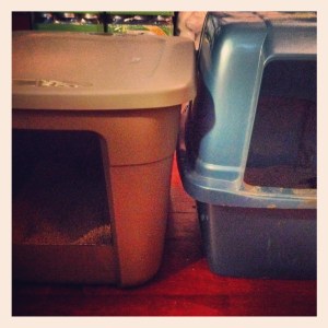 DIY easy entry litterbox (L) 